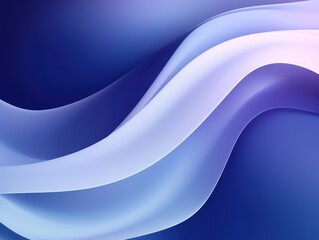 Pastel tone electric navy blue white gradient defocused abstract photo smooth lines pantone color background