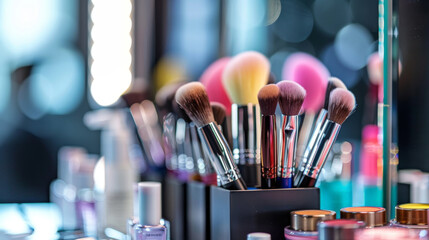 Makeup Brushes and Cosmetic Products