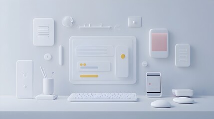 Poster - Elegant Minimalist Icons for Professional Business Presentations