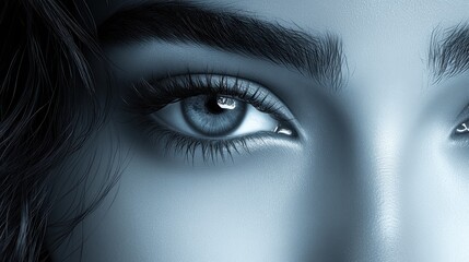 Poster - Close-up of Beautiful Eyes