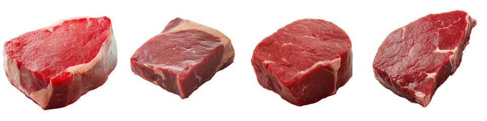 Poster - Detailed view of beef side on transparency