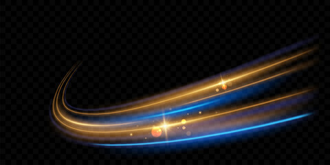 Wall Mural - beautiful light speed line background on black background abstract design vector illustration