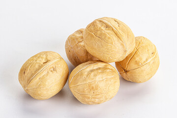 Walnut kernel heap organic nut