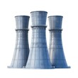 © Saad - Cooling Towers isolated on transparent background