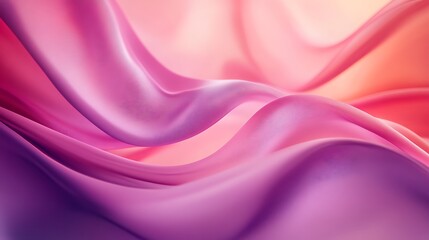 Wall Mural - Abstract Pink and Purple Fabric