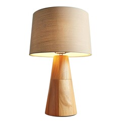 Sticker - Eco-Friendly Table Lamp Isolated on Transparent or White Background