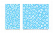© Rizky - Winter Colour memphis pattern Abstract background for your Social Media Wallpaper