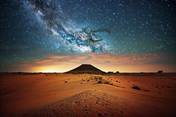 Canvas Print - Mars landscape astronomy outdoors.