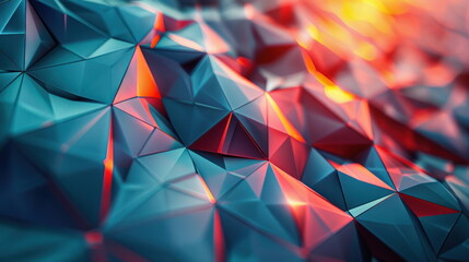 Poster - Abstract Geometric Pattern.
