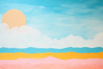 Wall Mural - Art sky backgrounds abstract.