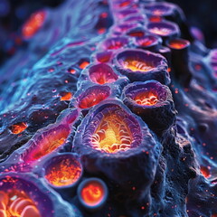 Poster - Abstract Rock Formations.