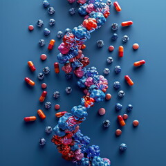Poster - DNA Structure Pills.