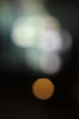 Wall Mural - a dreamy background of lights.
