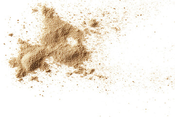 sand pile scatter, png background and texture with clipping path