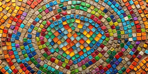 Colorful mosaic background made of decorative stones , vibrant, pattern, texture, colorful, mosaic, stones, background