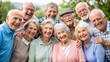 © Irina - Group of elderly men and women smiling happily together