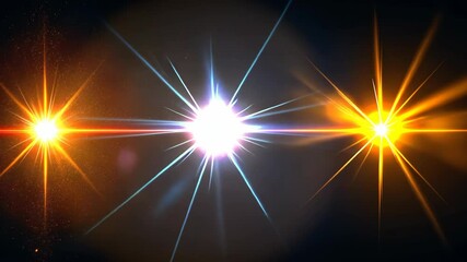 Poster - Dynamic light bursts creating vibrant patterns at a nighttime outdoor event