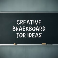 Poster - Empty black school chalkboard background with copy space