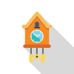 Poster - cuckoo clock is ticking, showing the relentless passage of time