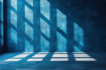 Fototapete - Abstract blue technology background concept 