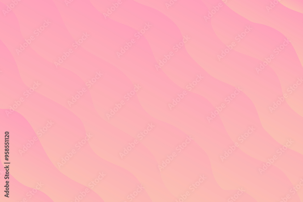 Abstract light pink wavy pattern, light pink, peach gradient background ...