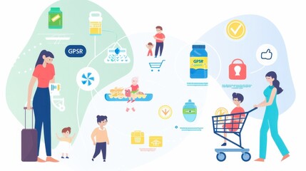  Advanced Digital Network Map with Security Icons