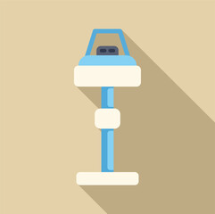 Poster - Parking guidance system is showing available parking spot with green light