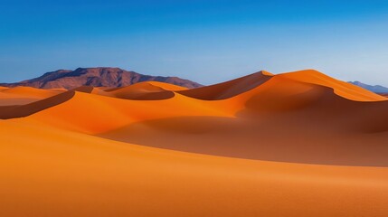 Wall Mural - Majestic Desert Landscape at Sunrise