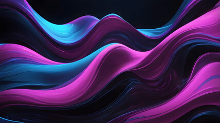 Canvas Print - abstract purple background, ai generated