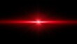 © RatihMeiriga - horizontal red lens flare on black background