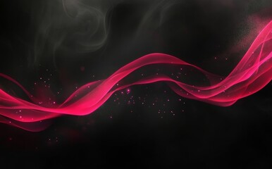 Poster - Pink and black abstract background with gradient light with metal texture soft lines tech design pattern graphic diagonal neon backdrop.