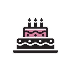 Poster - Cake logo icon