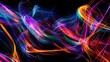 © NATTAKORN - Mesmerizing Swirls of Colorful Digital Energy and Light in Fluid Motion