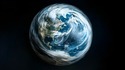 Poster - Real-time Digital Globe Displaying Dynamic Weather Simulations