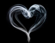 © fotoluigi868 - Smoke Forming a Heart Shape, Isolated- A romantic plume of smoke naturally curling into the_1(241)