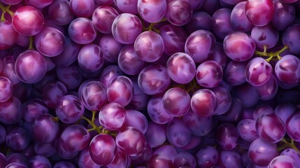 Macro closeup view of grape fruit balls