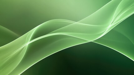 Poster - Smooth gradient green background with a light-to-dark fade, offering a simple yet dynamic backdrop for text overlays