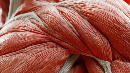 Poster - Close-up detail of intricately woven orange fibers, showcasing texture and depth, ideal for design and textile inspirations.
