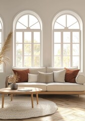 Poster - Style and comfort in a beautiful, stylish apartment.