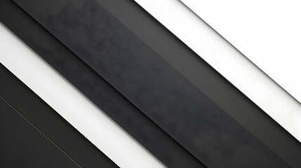 Poster - Elegant Minimalist Abstract Geometric Line Pattern on White Background