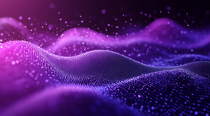 Wall Mural - 3d hi-tech green circular dots topography futuristic background, 3d particles geometrical premium business tech background. Beautiful simple AI generated image