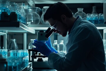 Aufkleber - Research experiment test biotechnology medicine laboratory medical tube. Stock.