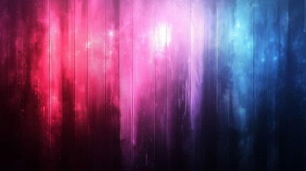 Poster - Colorful abstract neon light display with vibrant hues creating a dreamy atmosphere at night