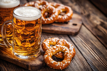 A Toast to Tradition: Refreshing Beer & Crispy Pretzels, A Classic Pairing