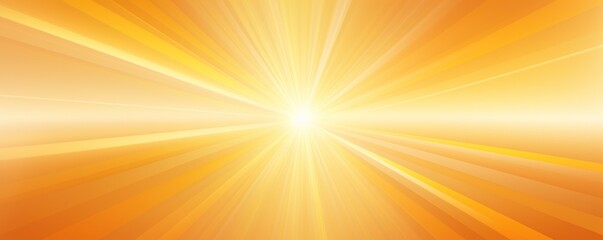 Wall Mural - Sun rays background with gradient color, yellow and gold, vector illustration