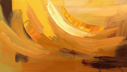 Wall Mural - Abstract artistic background. Golden texture. Freehand oil painting. Oil on canvas. Brushstrokes of paint. modern Art. Prints, wallpapers, posters, cards, murals, rugs, hangings, prints