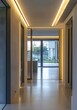 © Adobe Contributor - Modern Interior Design with Light Strip and Large Windows