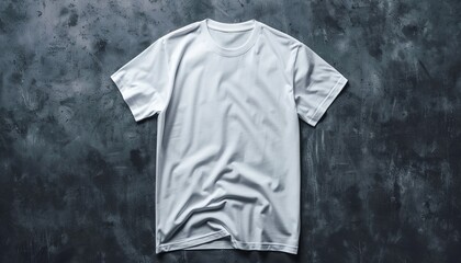 T-shirt template for design purposes, displayed on a plain background for easy customization