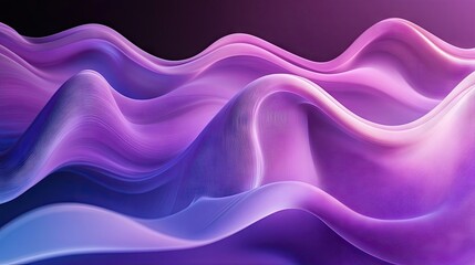 Poster - Dynamic wave pattern with smooth, flowing lines and gradient colors, offering a modern and visually appealing backdrop for various applications.
