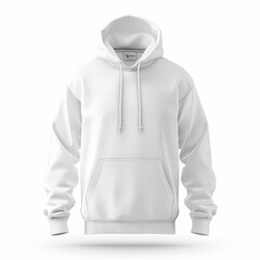 Casual hoodie, apparel element, photorealistic design, cozy fabric, isolated on white background